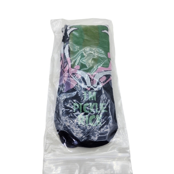 Good Luck Sock Men's Rick and Morty, Pickle Rick Socks - 8-13 - Picture 4 of 5